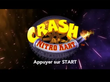 Crash Bandicoot - Bakusou! Nitro Kart (Japan) screen shot title